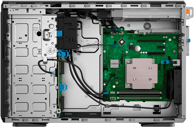 Dell PowerEdge T360 Tower Server Inside
