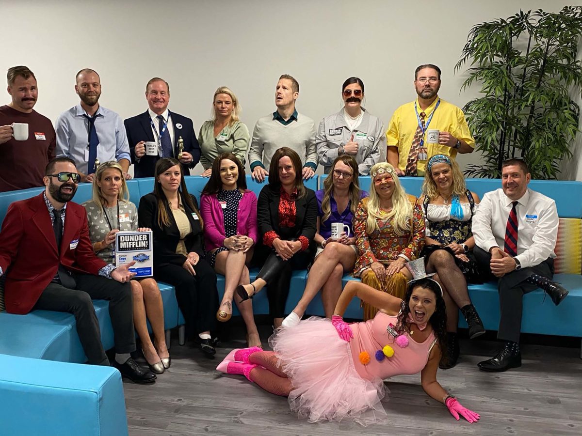 Halloween 2021 Team Photo